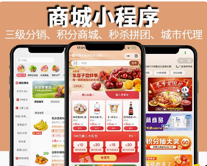 微信分銷商城小程序積分系統(tǒng)購物定制作
